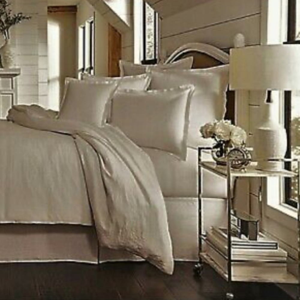 Southern Living Heirloom 500-Thread-Count Sateen & Twill Duvet Cover